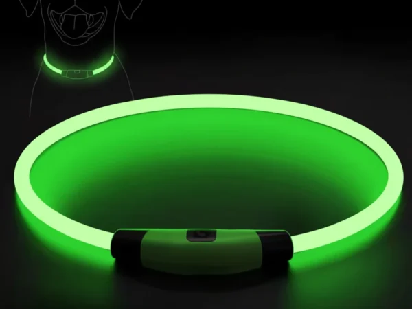 Coleira LED para Cães Brilhante