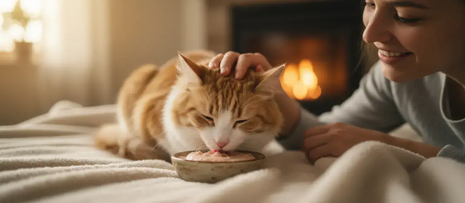 Mousse de Atum Fresco para Gatos