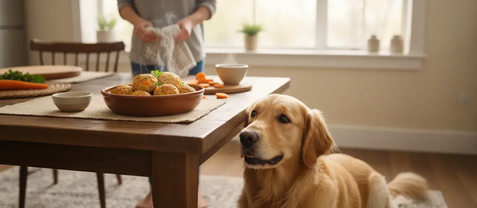 Almôndegas de Frango e Cenoura