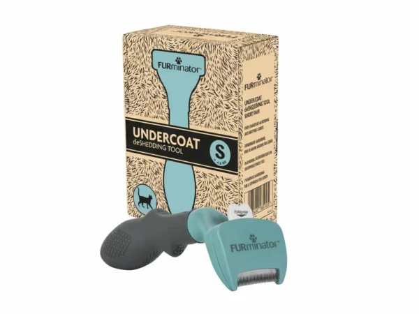 FURminator Escova Deshedding Gatos Pelo Curto