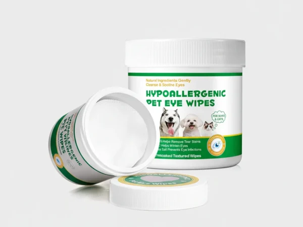 Lenços Hipoalergênicos para Olhos de Cães e Gatos