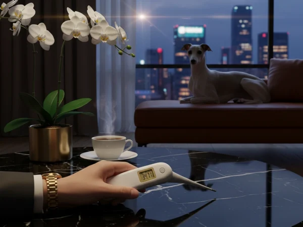 Termômetro Digital Veterinário de Precisão