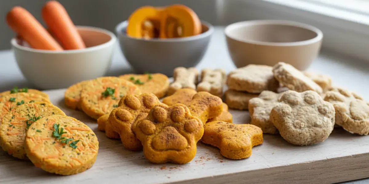 Biscoitos de Banana e Aveia para Cães