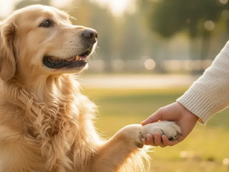 Como Ensinar o Cão a Dar a Pata: 5 Passos Simples e Rápidos