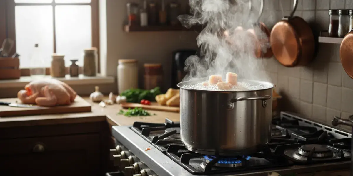 Receita de Frango Cozido para Gatos