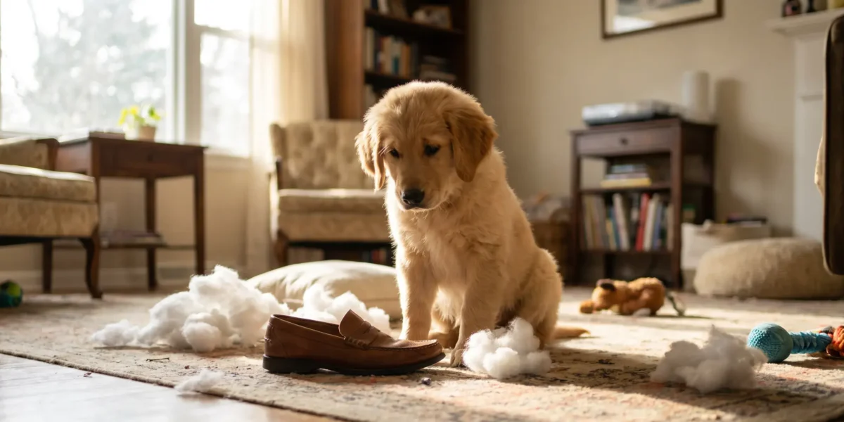Cão que Destrói Tudo em Casa