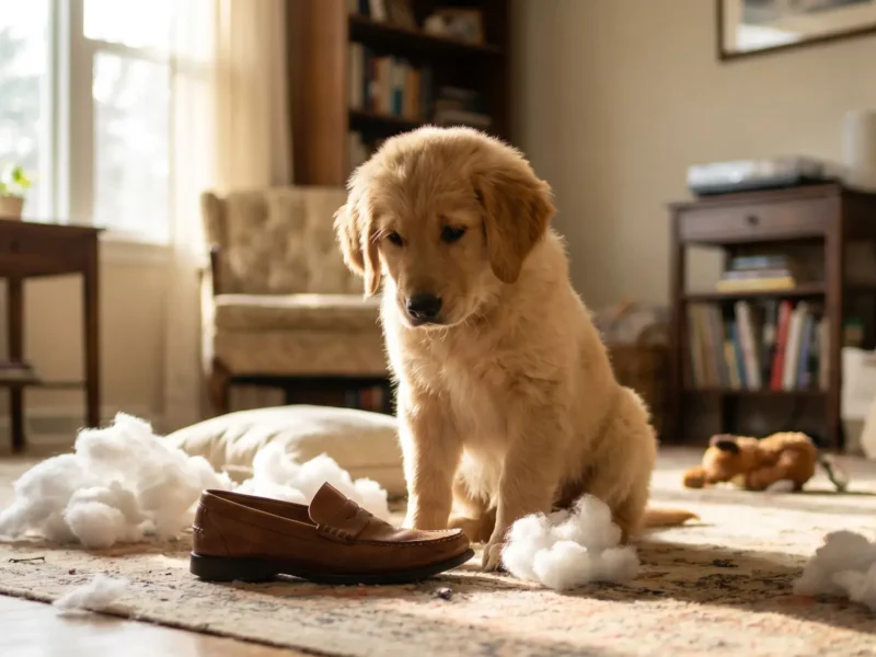 Cão que Destrói Tudo em Casa