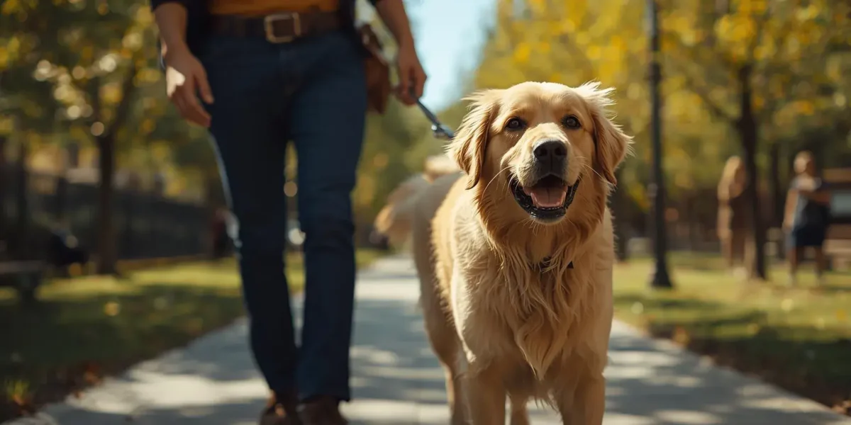 Como Parar o Cão de Puxar a Trela