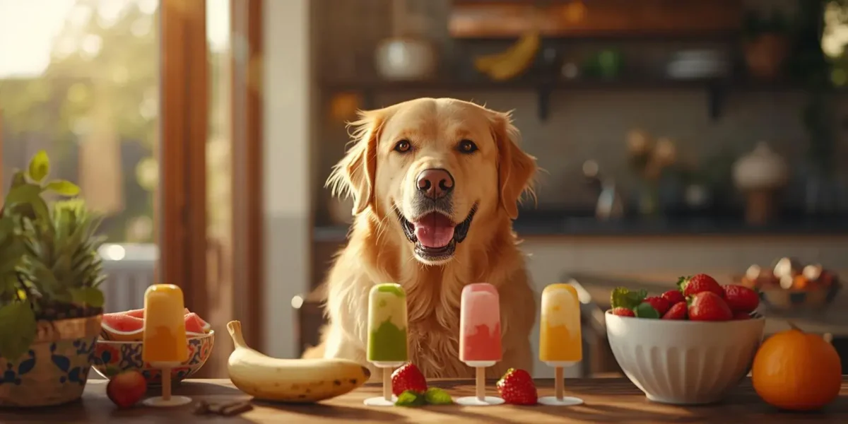 Gelado Caseiro para Cães