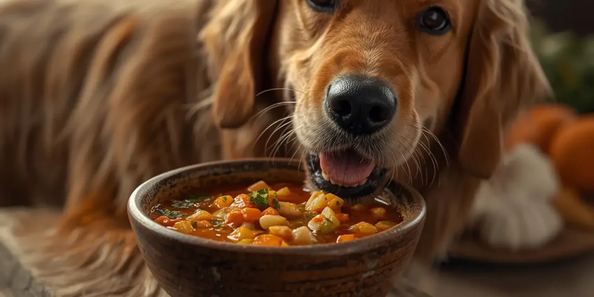 Sopa Caseira de Legumes para Cães