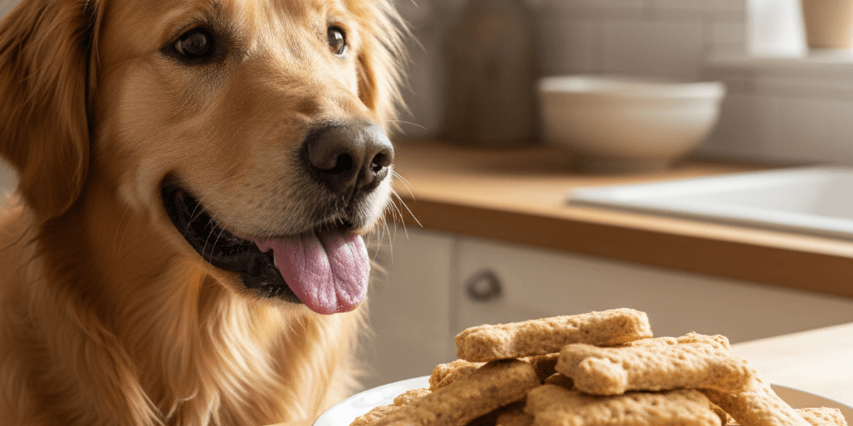 Biscoitos Caseiros para Cães: A Receita Perfeita com Aveia e Banana