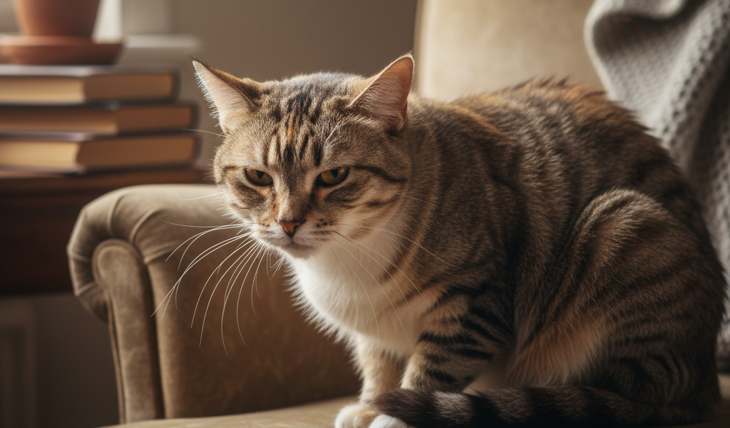 Sinais de Dor no Gato: Como Saber se o Teu Gato Está a Sofrer?