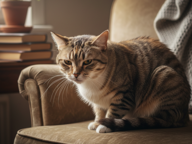 Sinais de Dor no Gato: Como Saber se o Teu Gato Está a Sofrer?